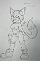 Flair the Fennec by EmbertheArtist