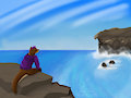 Staring at the Sea