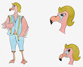 Flamingo fashion designer