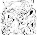 Ahegao Paintswirl by TheRealAkiNeko
