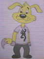 (Old Drawing) Handsome Shifty Dingo