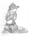 Ghost-Otter without a hoodie