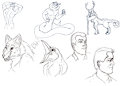 Sketch dump Livestream Practice