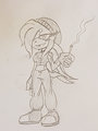 Lexi The Echidna by MiaRozzi