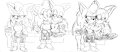 Sapphire and Rouge Snuggle together mini comic by ClassicSatAmSonic