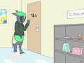 Jeremy Holding It by AdultFlamingAzalea
