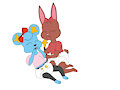 Amy & Katie's Tickle Fight -By l1llily-