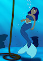 Mermaid Practicing