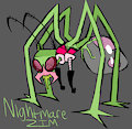 Nightmare Zim doodle thingy by ReneesRetrograde