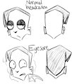 IZ HCs: Matthew's hair differences