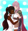 Lightning and Pattie by SnowyJeleciaHusky