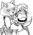 You'll make a nice Mario Suit...