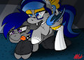 Submissive Little Lunar [ART TRADE] by CoreMindsDark