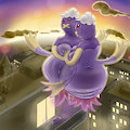 Drifblim Over the City (Post-Transformation)