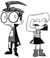 Dib and Gaz doodle by ReneesRetrograde