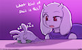 Toriel finds a... snail? by lumineko