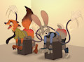 Fried Fox Flank and Blistered Bunny Buns by DodoDemon