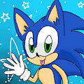 sonic by NoruKitten