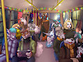 Riding the bus