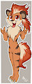 Eddie, the growlithe (WIP) by FentheSloth
