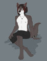 Commission - Vincent the Red Wolf