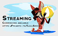 Streaming Commissions