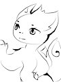 Fluffy dragon by Chipcep