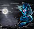 WaterGleaming in the moonliight