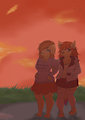 Sunset Crossroads