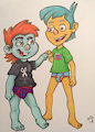 Snips & Snails by ardvarkboy