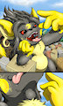 Rampaging Raichu by Shinxtailes