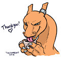 Ko-Fi Charizard by toothpasta