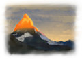 mountain painting flop