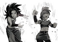 Caulifla / Kale by fanfarefromhell