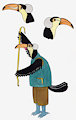 Toucan fashion designer