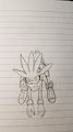 Silver The Hedgehog Hanging Wedgie