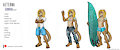 Aeterna visual novel game - Character WIP: Sunkra by Aeterna