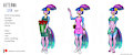 Aeterna visual novel game - Character WIP: Leia by Aeterna