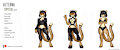 Aeterna visual novel game - Character WIP: Crystal