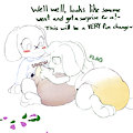 Sue's suprise by BoredomWithFriends
