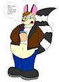 [Old Art] Eric Ringtail by Saken Skunk