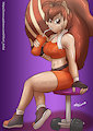 Makoto after exercise by Hitori09