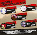 Commission List 2018 |Forces Style|