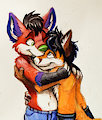 Majira and Fox Amoore by pandapaco