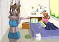COMMISSION - Just Woke Up and Ready to Go!