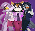 Triple trouble