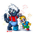 Ozzie n Tavi Rugrats