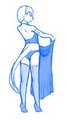 Little Blue(?) Dress