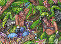 Nest of the Hummingbird Folk by Terra