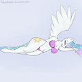 Princess Celestia by longtailshort